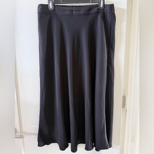 Classic Black Midi Skirt, Size M by Nordstrom